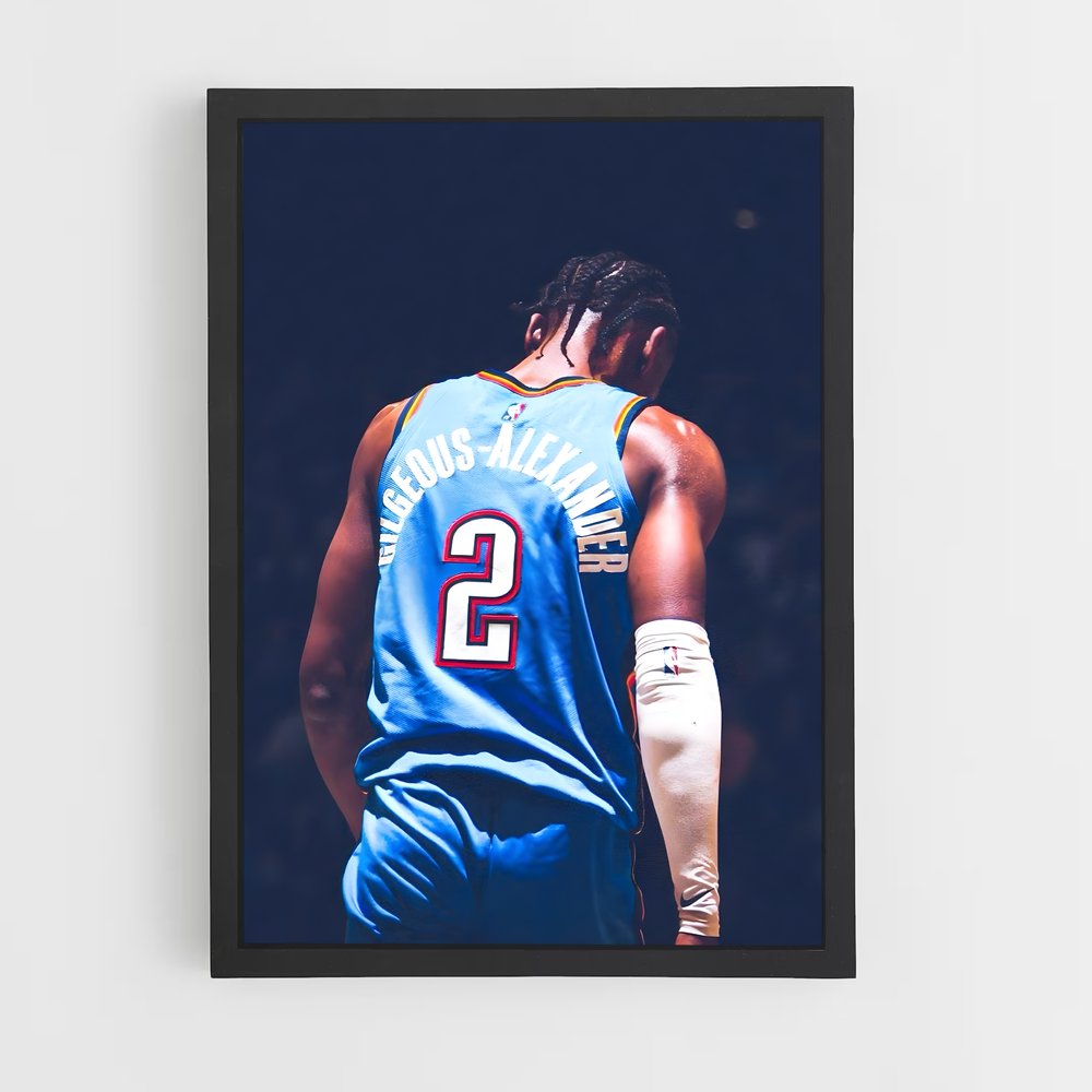 Poster Dunk du Dragon – affiche Basketball (vue 2)